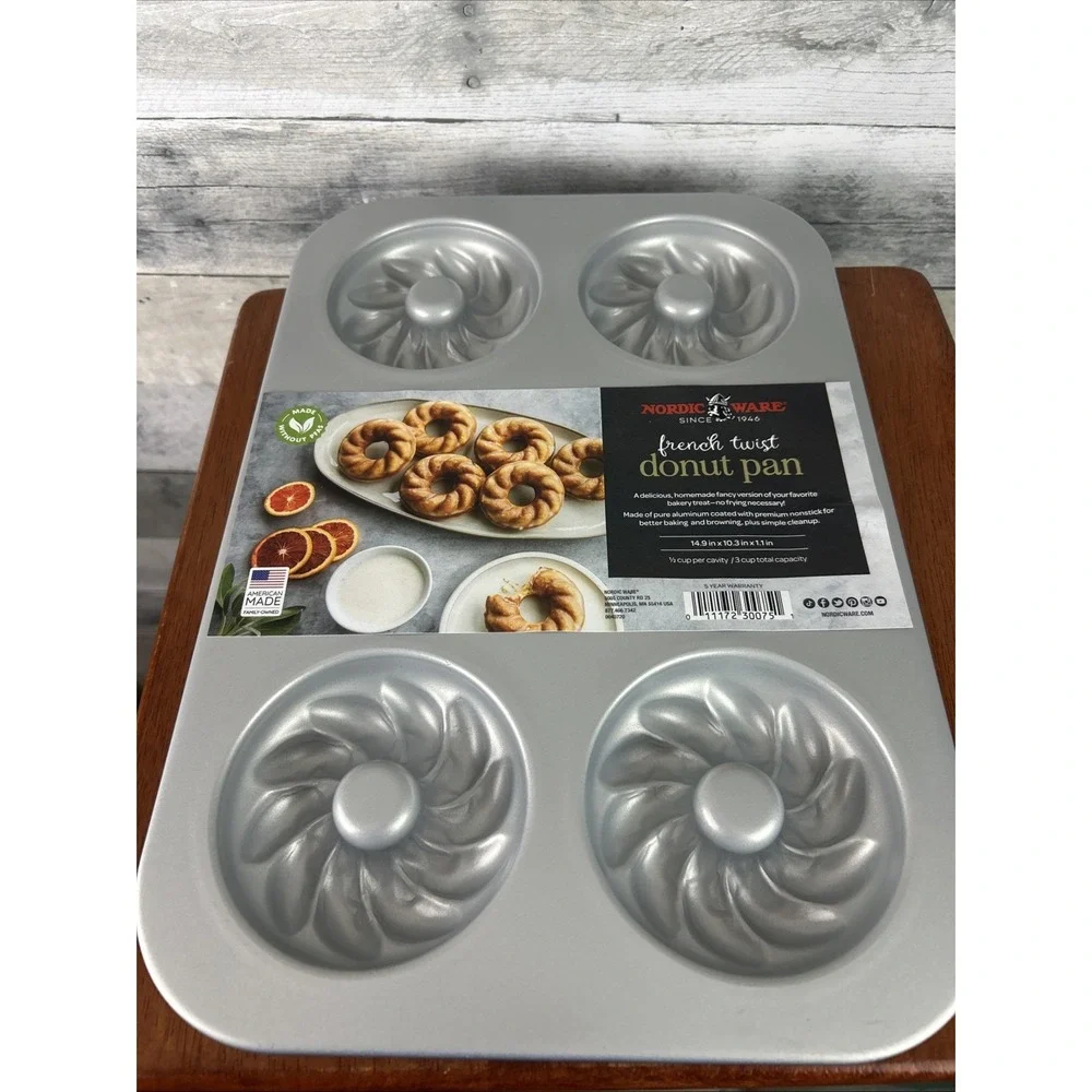 Nordic Ware French Twist Donut Pan